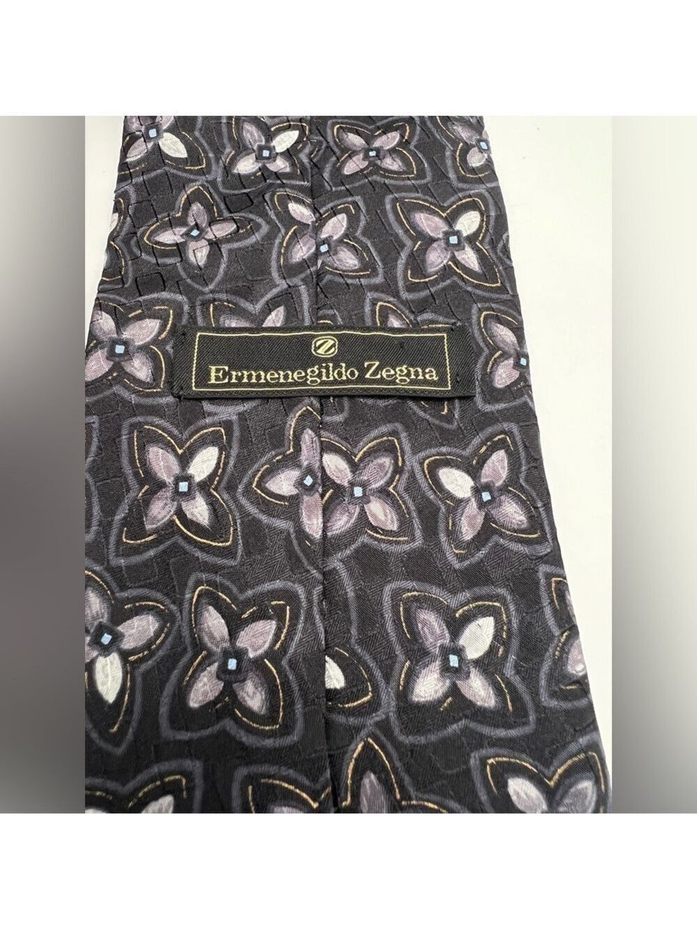 Ermenegildo Zegna Blue Tie